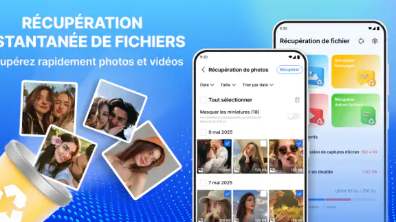 Récupérer photos & vidéos