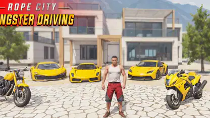 Rope City Gangster Open World