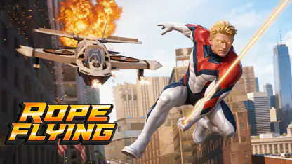 Rope Flying Hero Prime