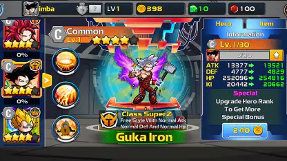 Stick Warrior SuperHero Dragon