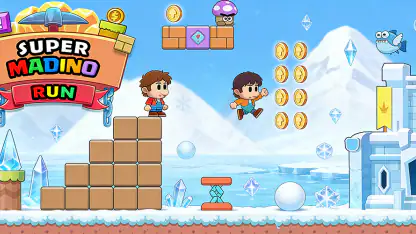 Super Madino Run:Jump Bros