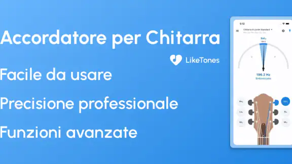Accordatore Chitarra LikeTones