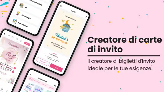 Creatore di biglietti d'invito