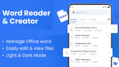 Documento Word Office App