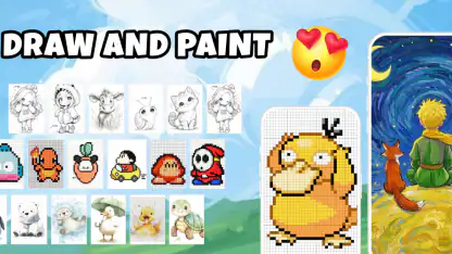 Draw & Paint - Classic & Pixel