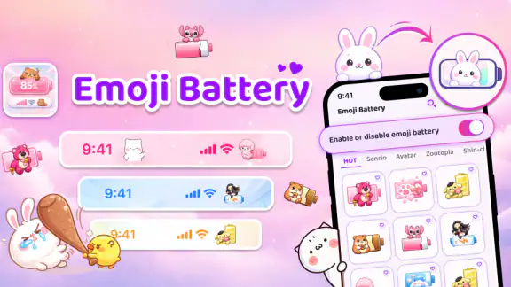 Emoji Battery Icon Customize