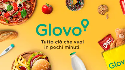 Glovo Cibo a domicilio e altro