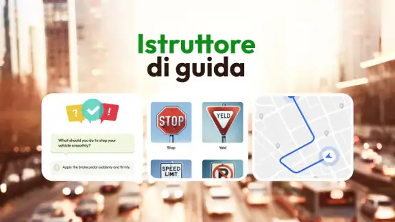 Istruttore di guida - Prova