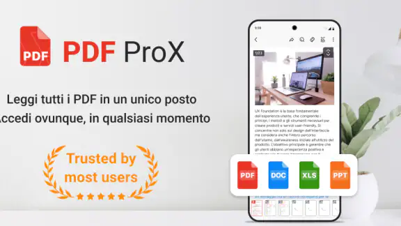 PDF ProX: Lettore PDF & Editor