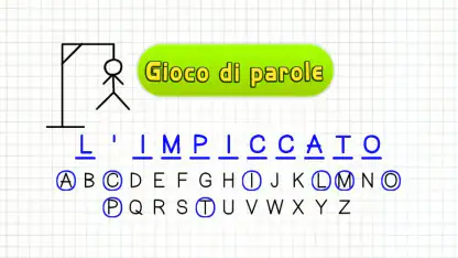 L'impiccato - Gioco di parole