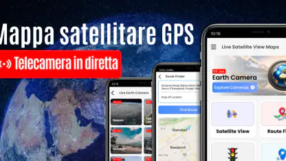 Mappa terrestre satellitare