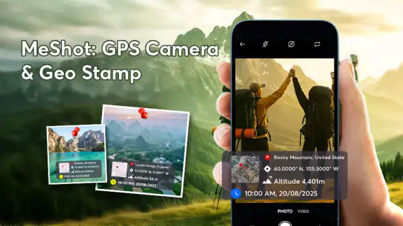 MeShot: GPS Map Camera & Stamp