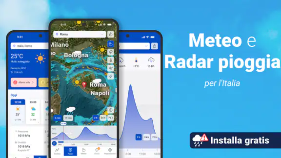 Radar Meteo, Previsioni live