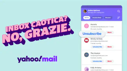 Tutto in ordine con Yahoo Mail