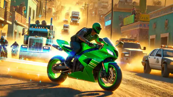 Wheelie Master: Moto Ride 3D