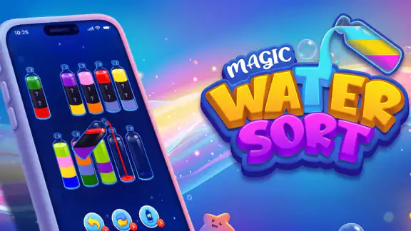 3D Colorful Sort™ 魔法の水