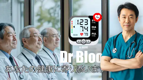 AIによる血圧と糖尿病のモニタリング - Dr Blood