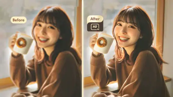 AIフォトエンハンサー、ピンボケ補正 - PixLift
