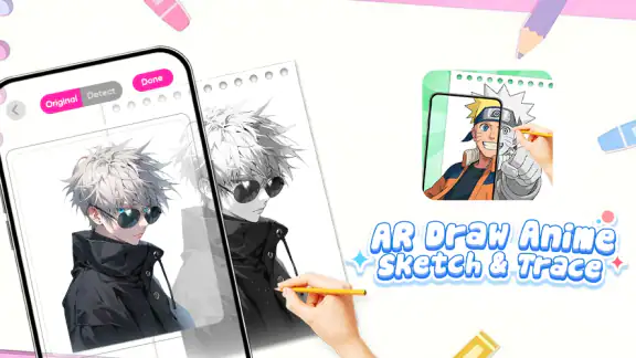 AR Draw Anime: Sketch & Trace