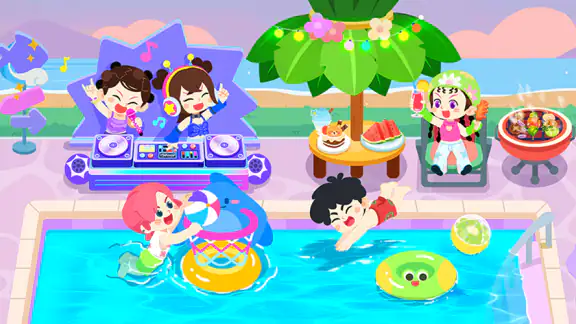 Baby Panda's Town: マイワールド