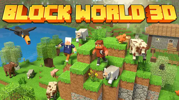 Block World 3D: クラフト＆ビルド