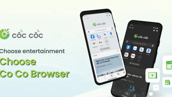Cốc Cốc: Browser & Adblock