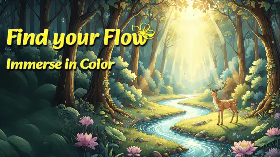 Color Flow - 数字で塗る‌