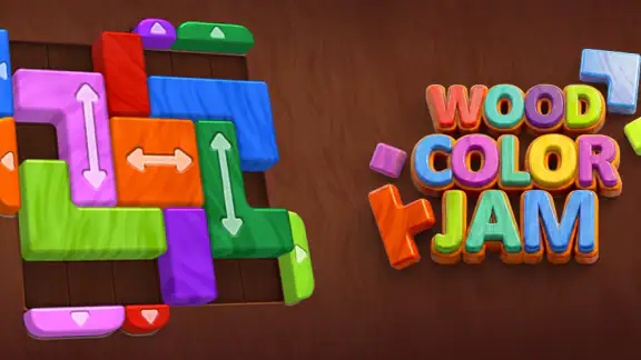 Color Wood Jam - ブロックパズル