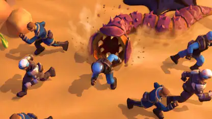 Desert Worm Idle RPG