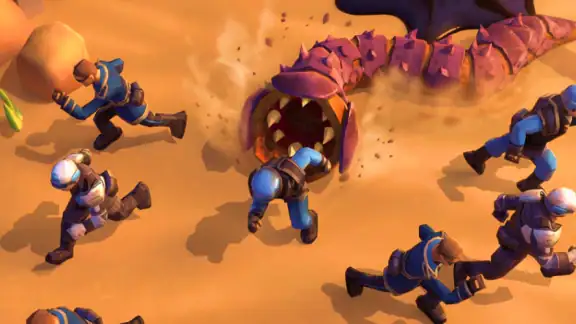 Desert Worm Idle RPG
