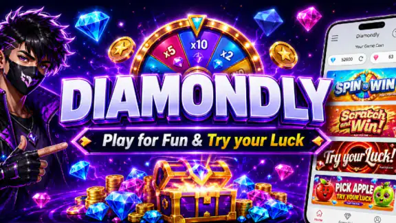 Diamondly: Play Win FFDiamonds