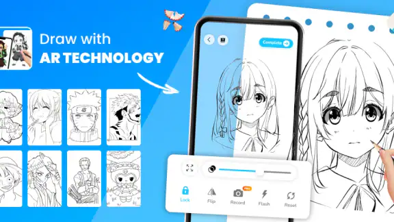 Draw Cartoon - AR Sketch App
