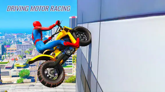 Driving Motor Racing Simulator