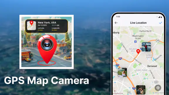 GPS Camera: Geotag Photos, Map