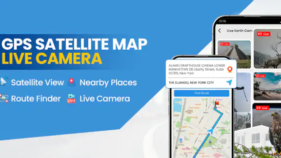GPS衛星地図、ライブ地球