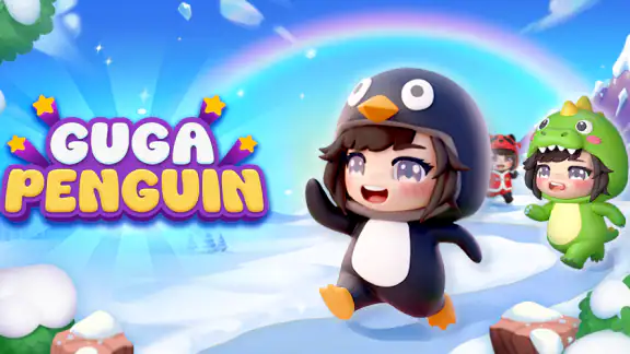 Gugu Gaga Penguin: Merge & Run