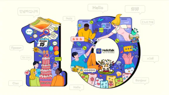 HelloTalkハロートーク - 英語韓国語勉強&言語交換