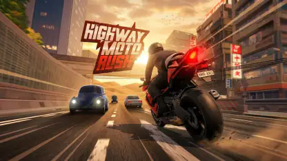 Highway Moto Rush: Traffic