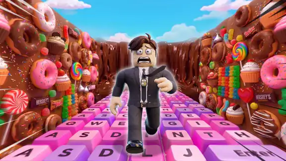 Keyboard Obby: ASMR Speed Run