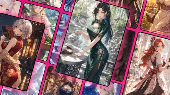 My Harem, My Waifu: Anime CCG