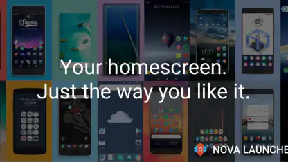 Nova Launcher ホーム
