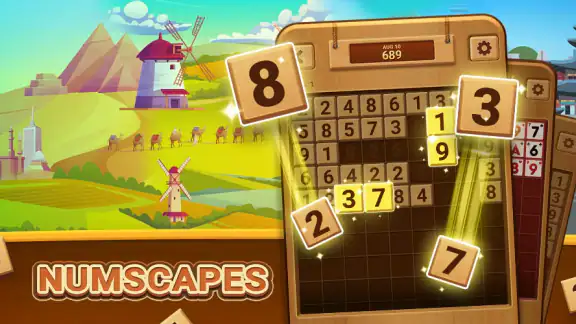 Numscapes: Number Match Game