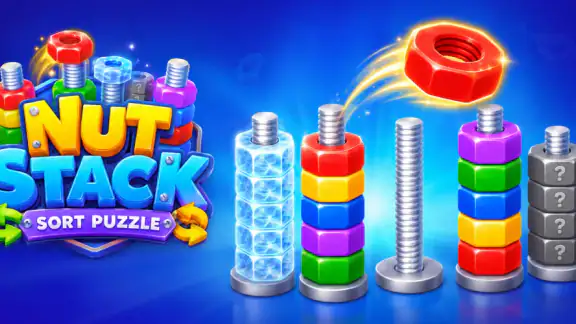 Nut Stack：Sort Puzzle