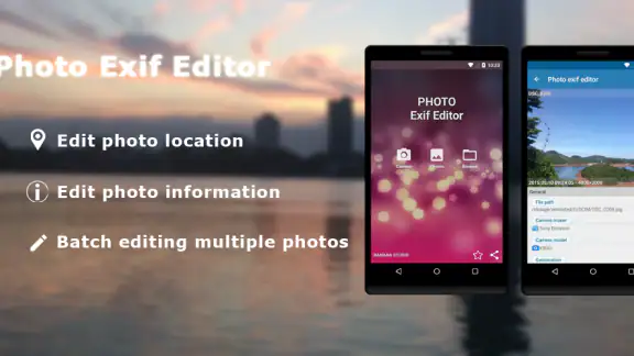 Photo exif editor