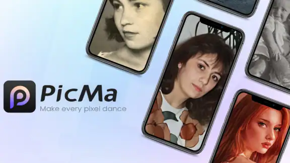 PicMa - 高画質化する写真アプリ