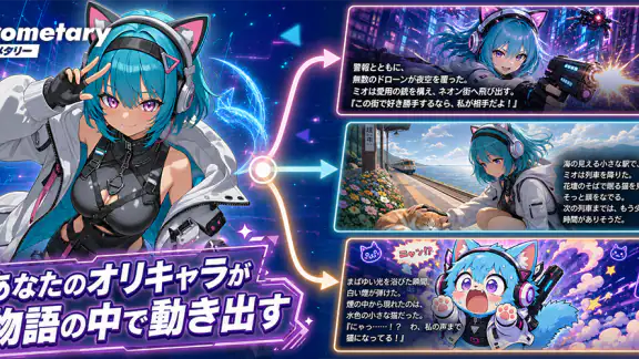 Prometary : AIキャラ創作 &ショートストーリー