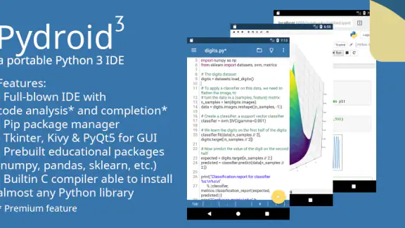 Pydroid 3 - IDE for Python 3