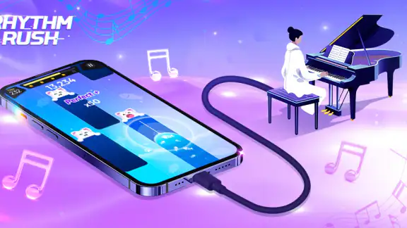 Rhythm Rush -  音楽ゲーム&リズムゲーム