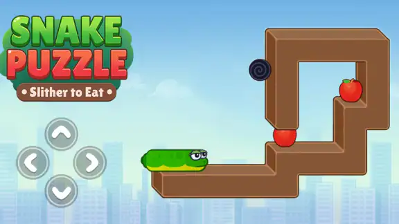 Snake Puzzle: Slither to Eat