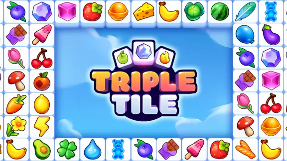 Triple Tile:トリプルタイル:パズル合わせゲーム
